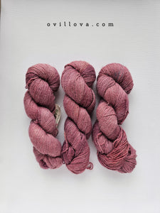 Baby alpaca, lino y seda Antica Vino