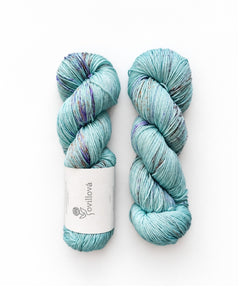 Vidrio antiguo · Merino y seda (75/25)